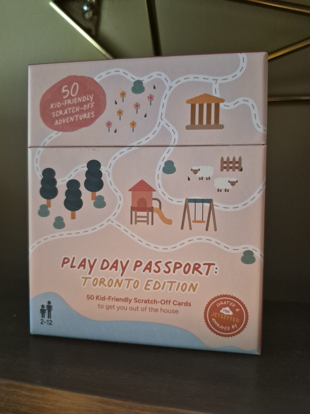 GUESS WHERE TRIPS? Playday Passport GTA TORONTO 50 Scratch Off Cards NEW (Kids)
